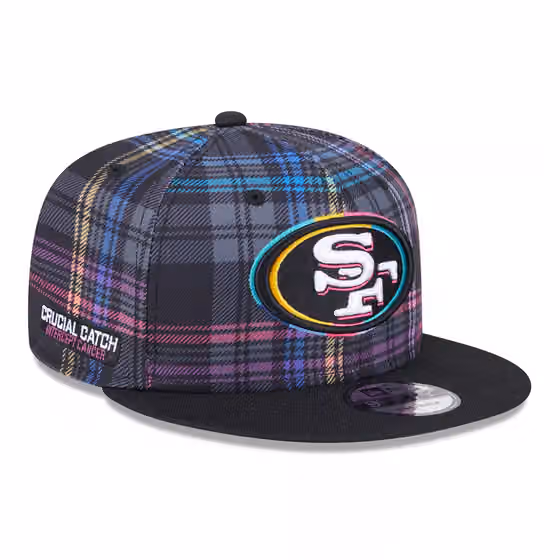 San Francisco 49ers 2024 NFL Crucial Catch New Era 9FIFTY Snapback Cap product photo