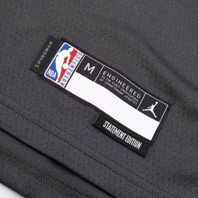 Anthony Edwards #5 Minnesota Timberwolves Swingman NBA Jersey Dark Gray (YOUTH) view 5
