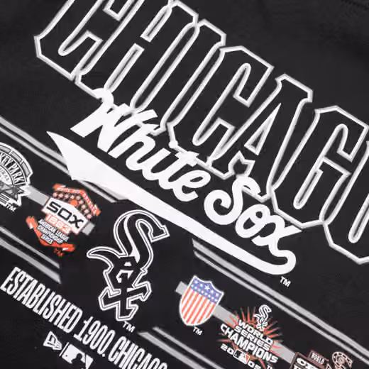 Chicago White Sox Team Graphic New Era MLB Hoodie Black view 3