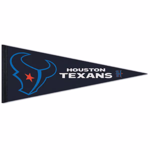 Houston Texans Colour Rush Big Logo Premium NFL Pennant view 1