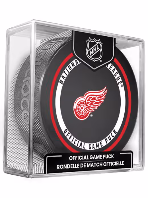 Detroit Red Wings 2026-27 NHL Official Game Puck view 1