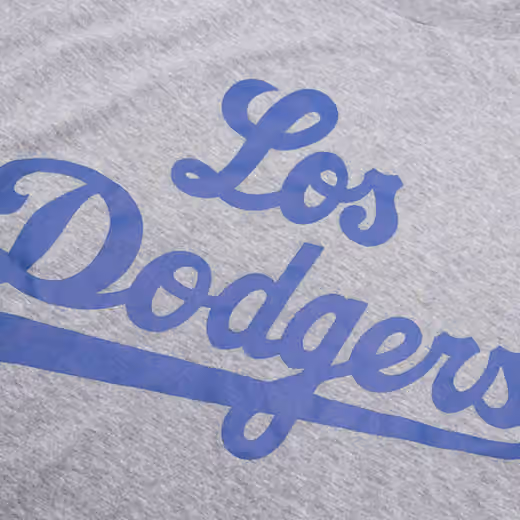 Los Angeles Dodgers City Connect Logo New Era T-Shirt Gray view 3