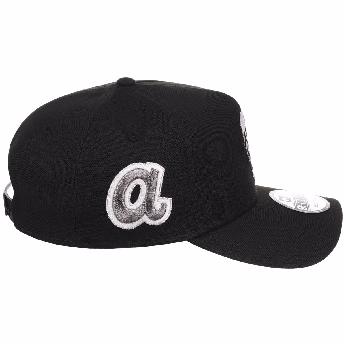 Atlanta Braves Skull Atlanta Crown the City New Era 9FORTY detail view