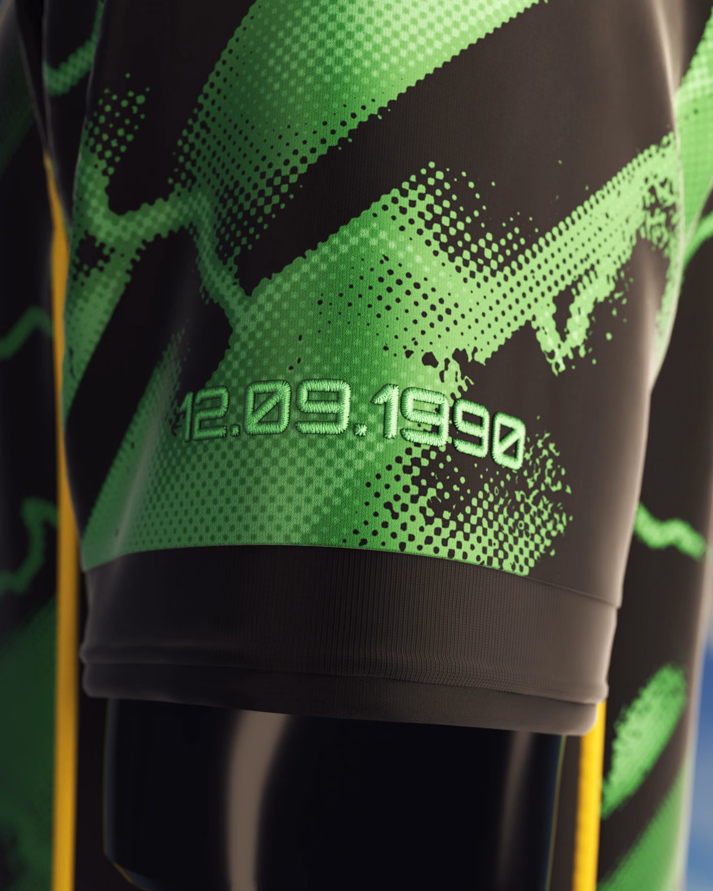 Jersevo Custom Personalized Il Pendolino - Number 2 Jersey left sleeve detail