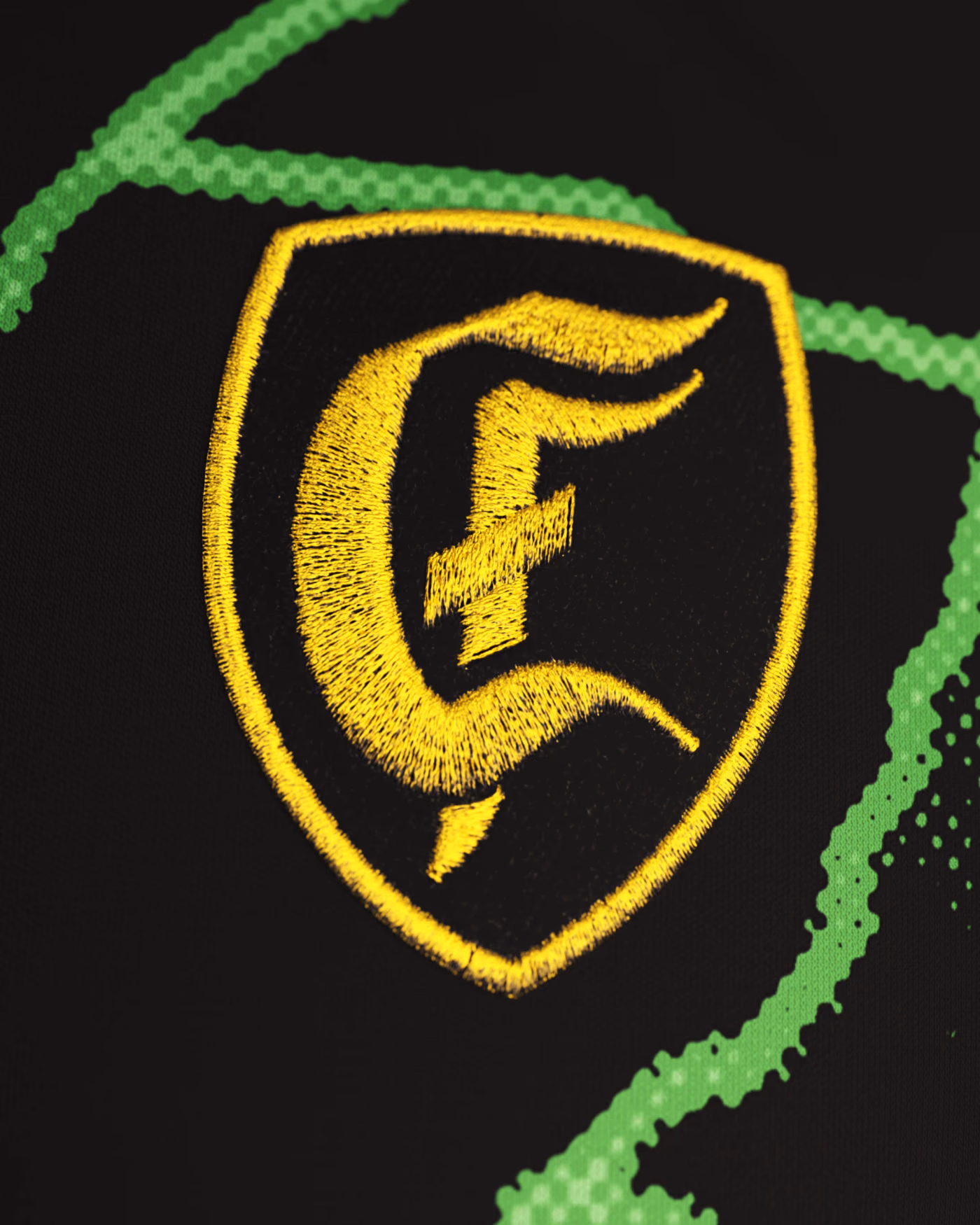 Jersevo Custom Personalized O Fenomeno - Number 9 Jersey crest detail