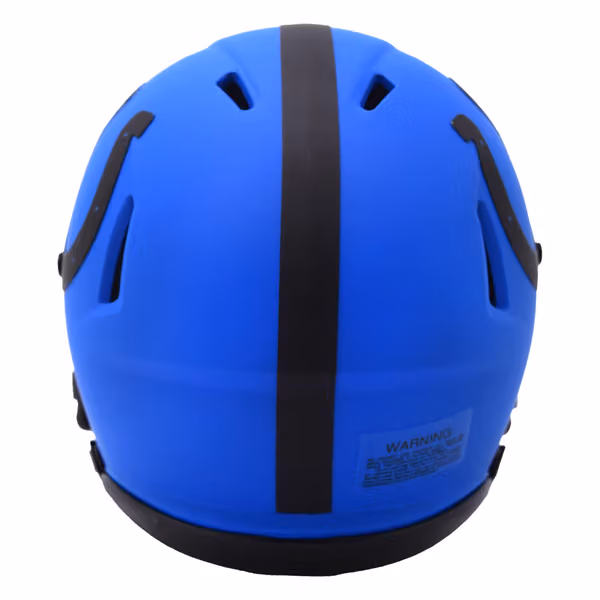 Indianapolis Colts Rave Alternate NFL Speed Mini Helmet Blue view 2