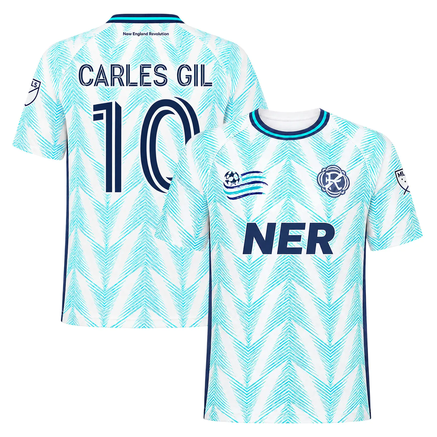 Carles Gil NE Revolution 2026 Jersey – Ultimate Fan Gear