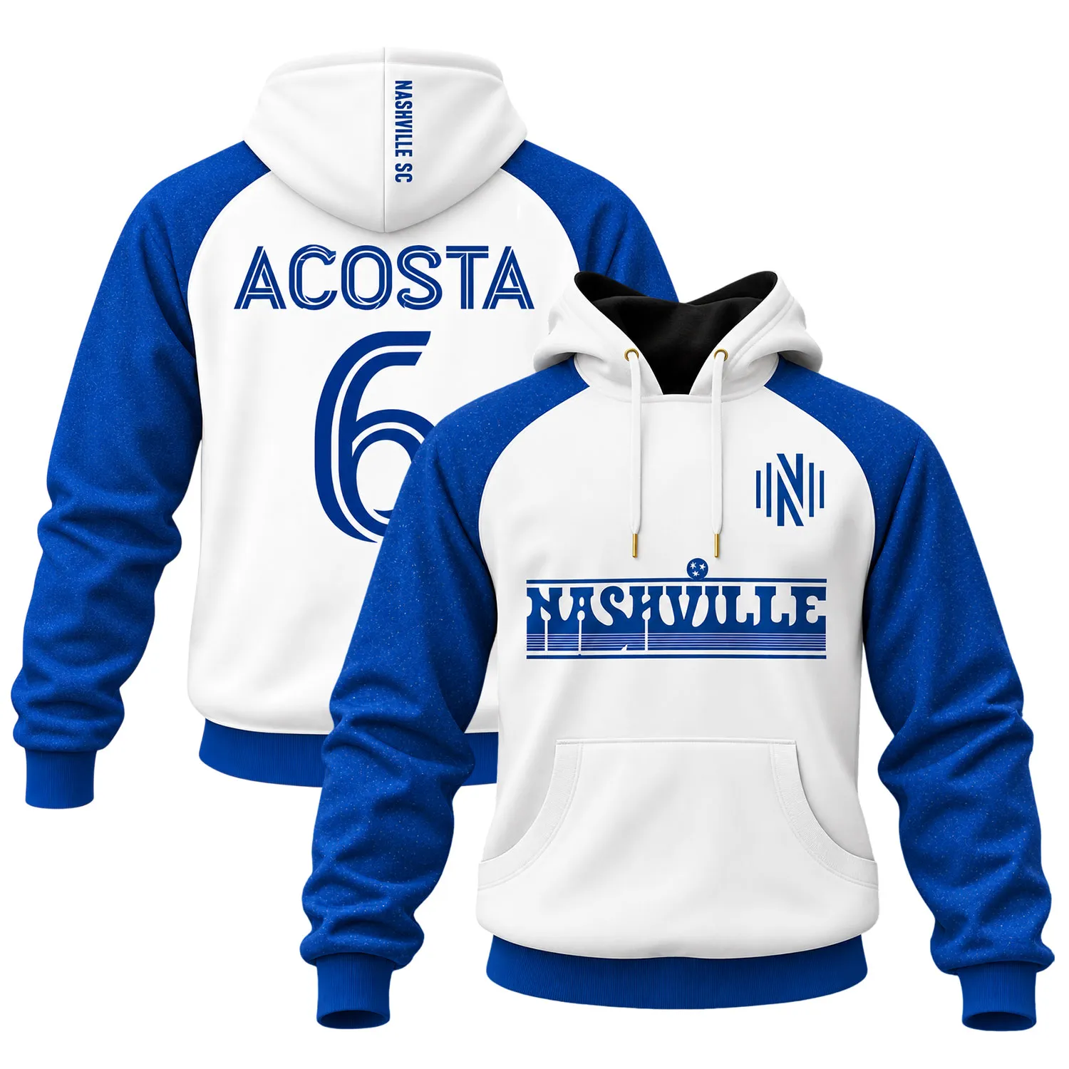 Bryan Acosta Hoodie – Elite Nashville SC Fan Wear