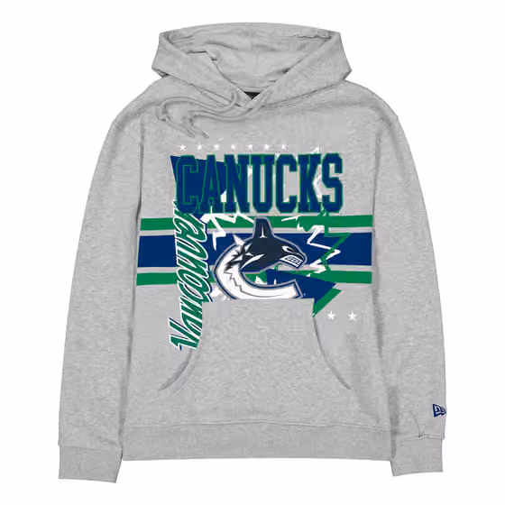 Vancouver Canucks Sport Classics Oversized NHL Hoodie Gray view 1