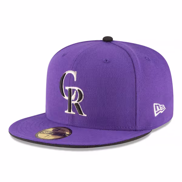 Colorado Rockies Authentic New Era 59FIFTY Fitted MLB Cap Alternate 2 product photo