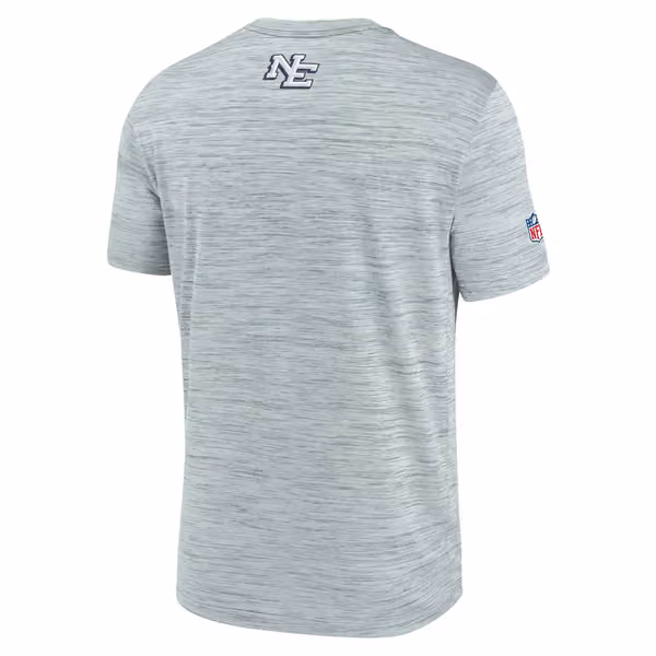 New England Patriots 2025 Rivalries Velocity Dri-FIT NFL T-Shirt Gray view 2