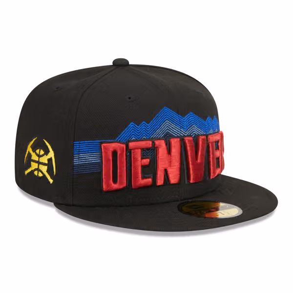 Denver Nuggets 2023 NBA City Edition New Era 59FIFTY Fitted Cap product photo