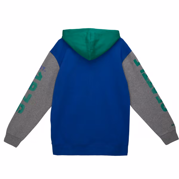 Seattle Seahawks Mitchell & Ness NFL Full Zip Fleece Hoodie view 2