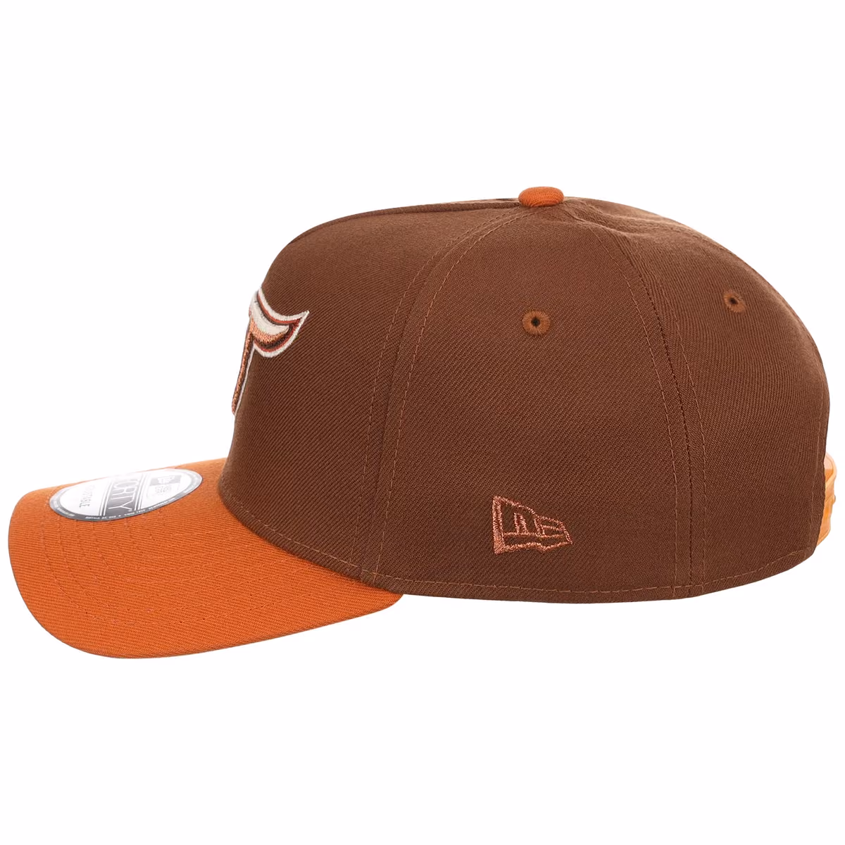 Toronto Blue Jays MLB Copper Harvest New Era 9FORTY A-Frame detail view
