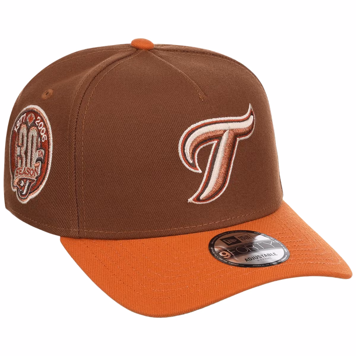 Toronto Blue Jays MLB Copper Harvest New Era 9FORTY A-Frame front view