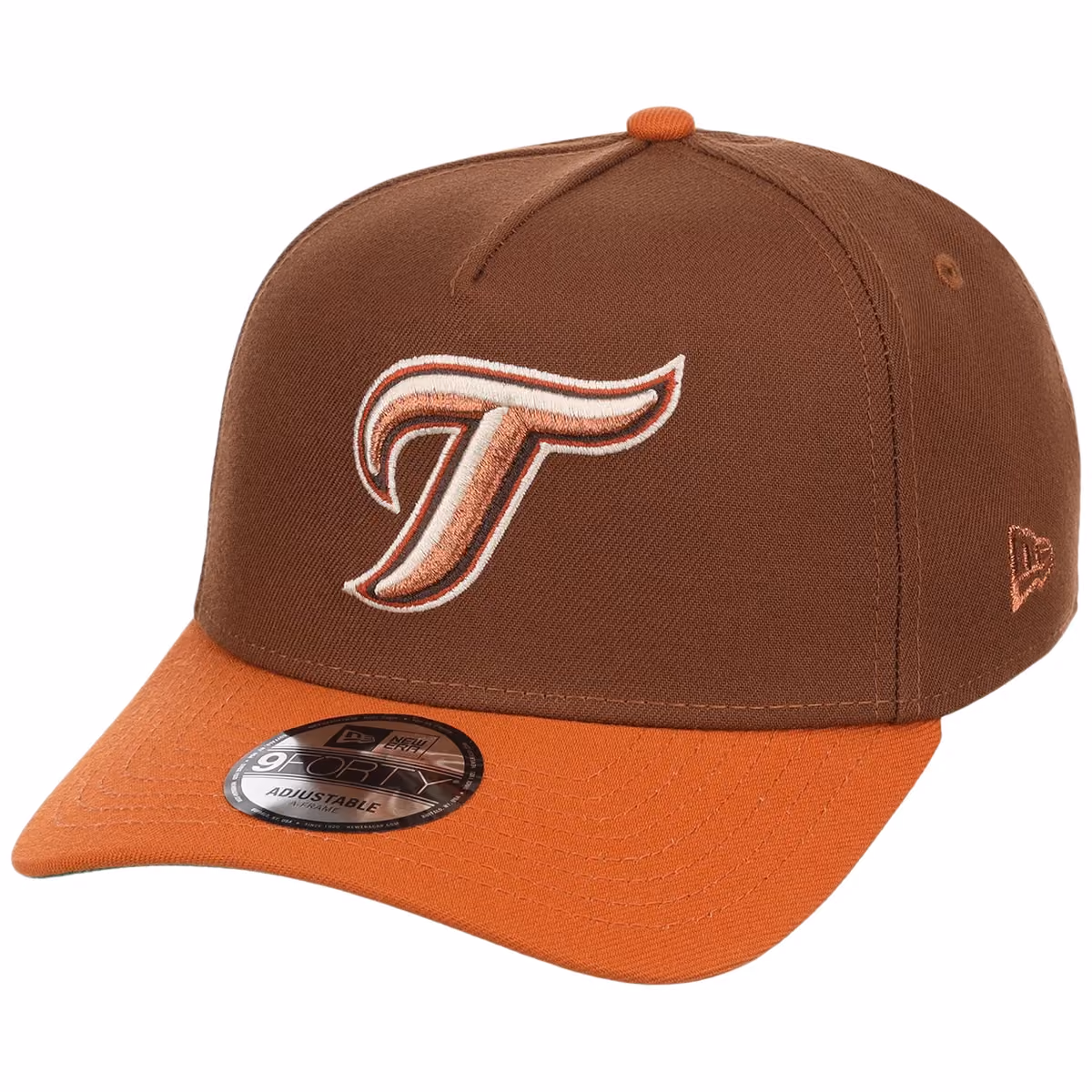 Toronto Blue Jays MLB Copper Harvest New Era 9FORTY A-Frame detail view