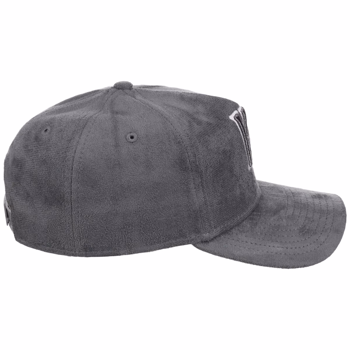 Kansas City Royals MLB Gray x Suede FASHION CORE New Era 9FORTY A-Frame detail view