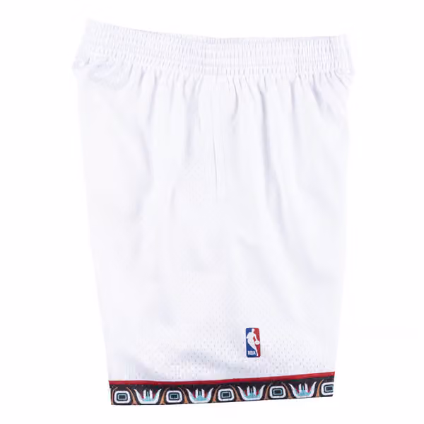 Vancouver Grizzlies 1998-99 Mitchell & Ness Swingman NBA Shorts White view 4