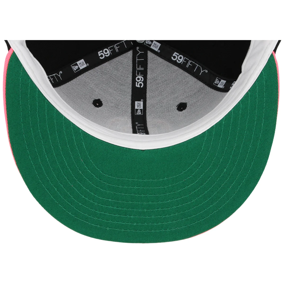 Mexico MLB United by Baseball New Era 59FIFTY (Black/Pink) back view