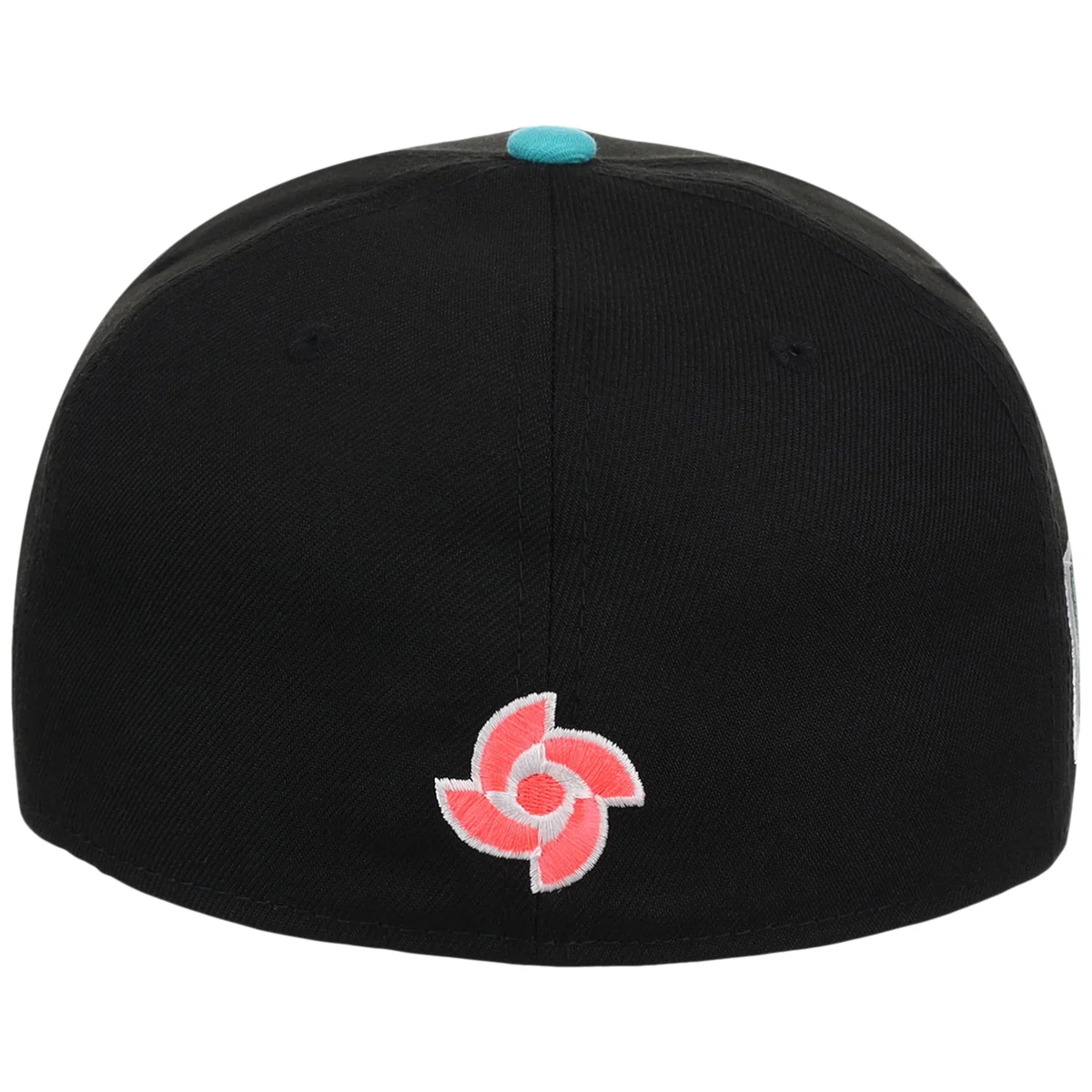 Mexico MLB United by Baseball New Era 59FIFTY (Black/Pink) detail view