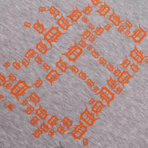 Detroit Tigers 2020 Doorbusters Infill Fanatics Core MLB Hoodie view 3