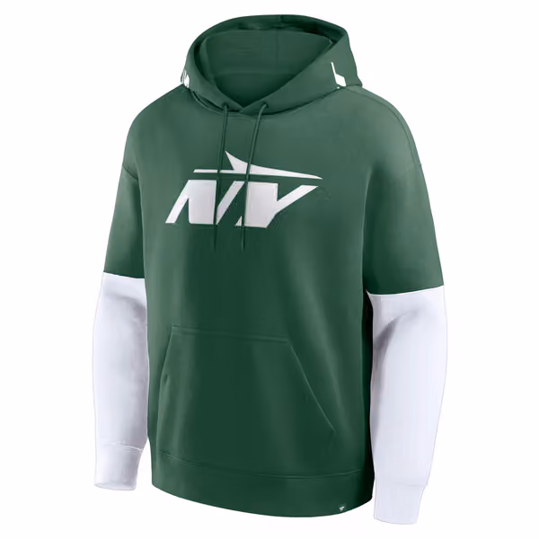 New York Jets NFL Helmet Hoodie view 2