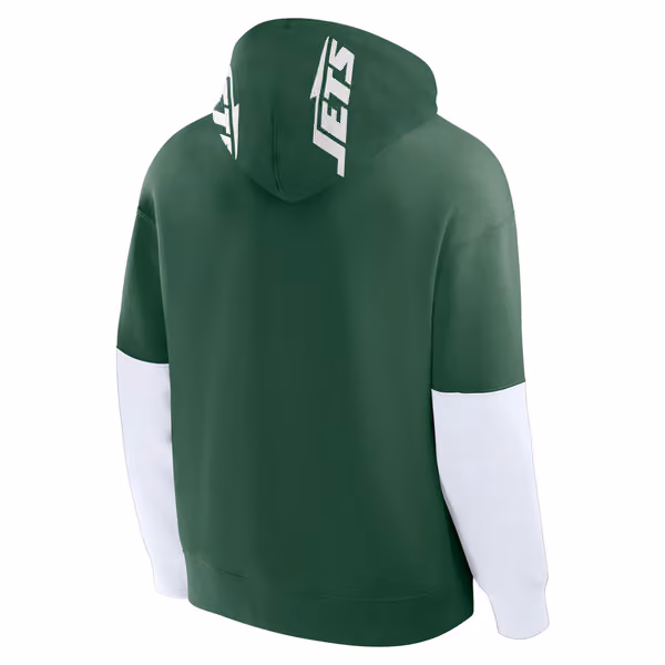 New York Jets NFL Helmet Hoodie view 3