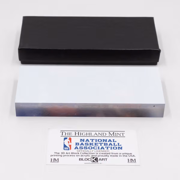 Giannis Antetokounmpo Milwaukee Bucks NBA Player Ticket 3D Block Art view 2