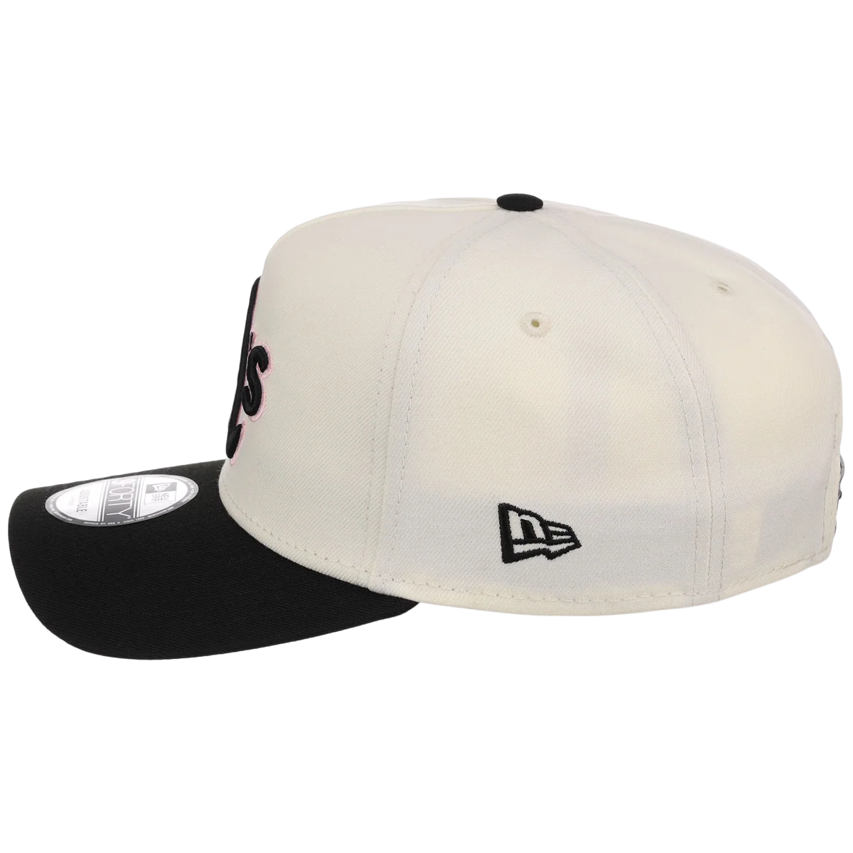 Oakland Athletics MLB Chrome Blinky New Era 9FORTY A-Frame detail view