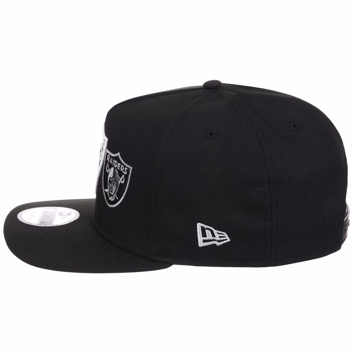 Las Vegas Raiders NFL Seismic New Era 9FIFTY A-Frame detail view