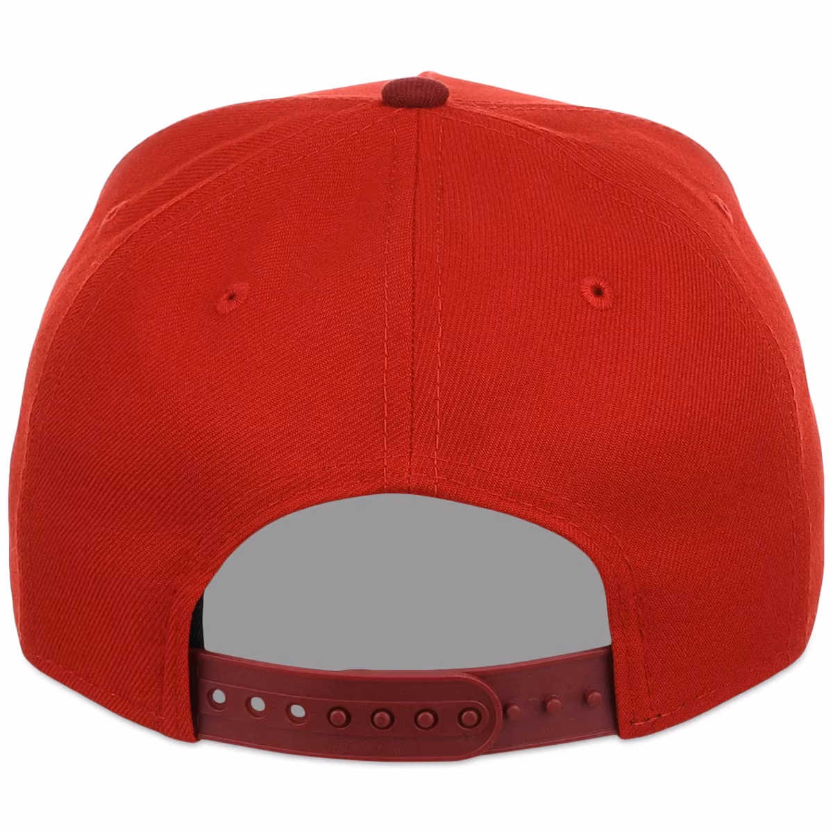 Texas Rangers MLB Red x Cardinal FASHION CORE New Era 9FORTY A-Frame detail view