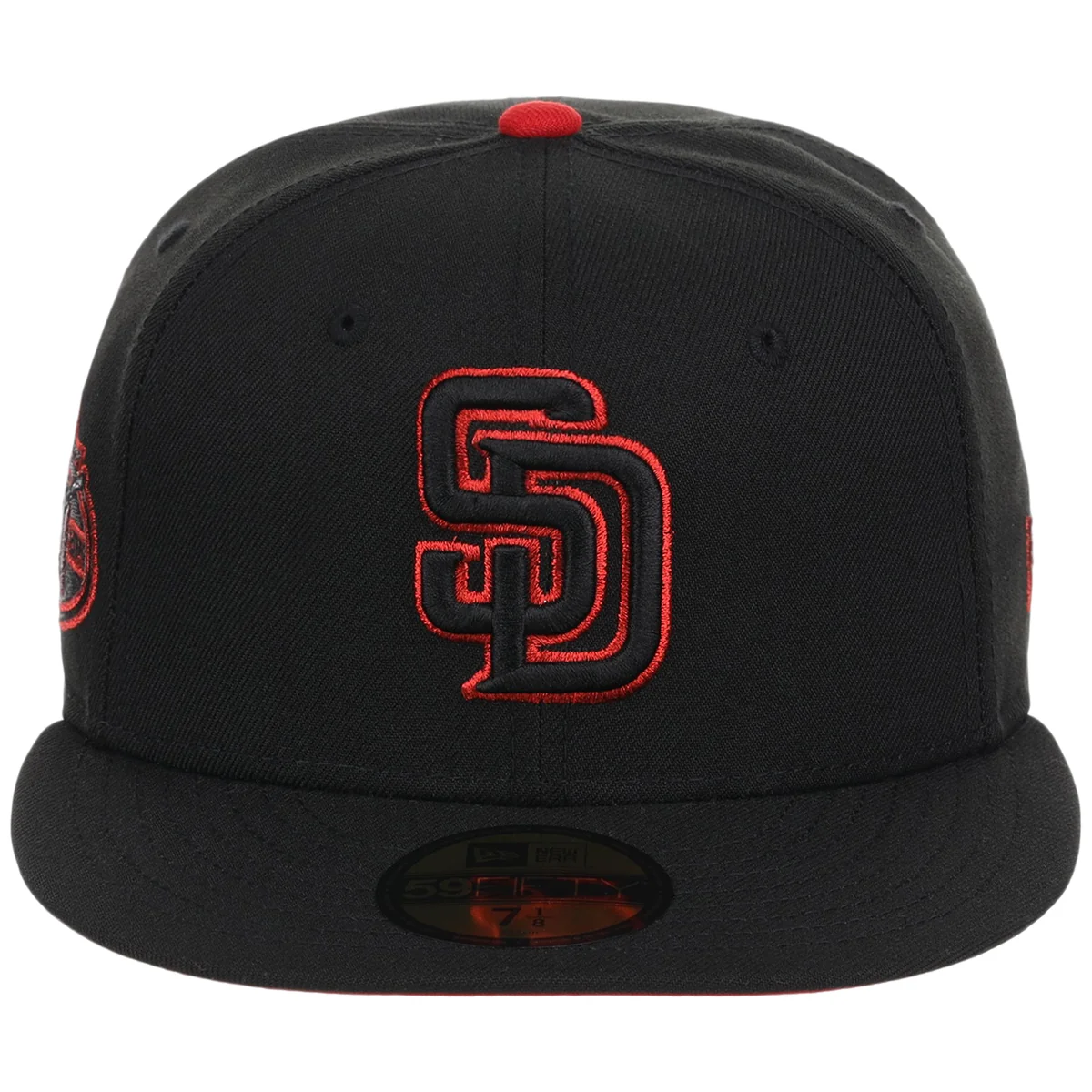 San Diego Padres MLB Midnight Massacre New Era 59FIFTY detail view