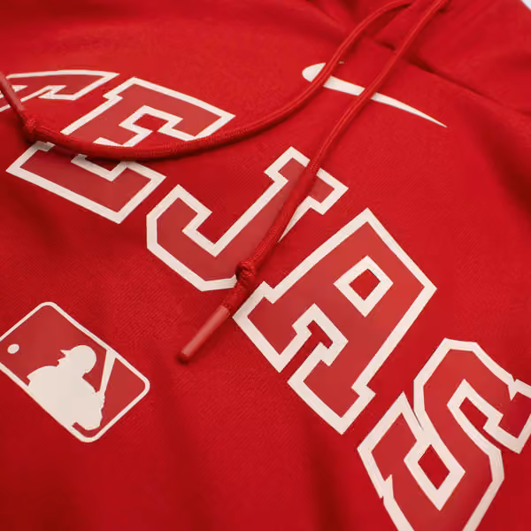 Texas Rangers City Connect 2026 MLB Authentic Therma Hoodie Red view 4