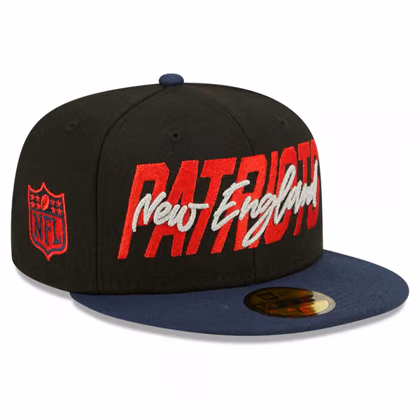 New England Patriots 2022 NFL Draft On-Stage New Era 59FIFTY Fitted Cap product photo