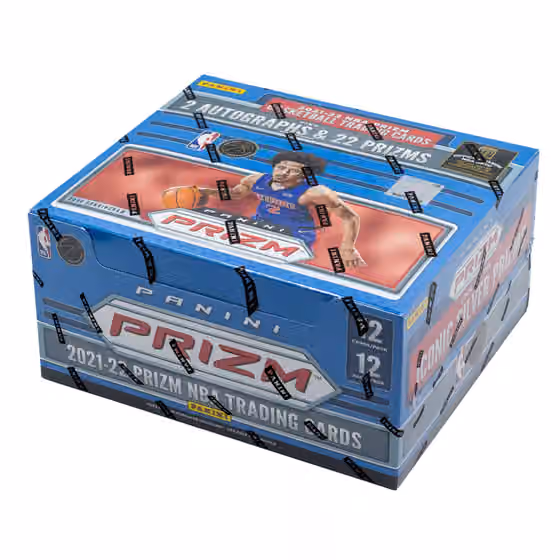 2021/22 Panini Prizm NBA Basketball Hobby Box view 1