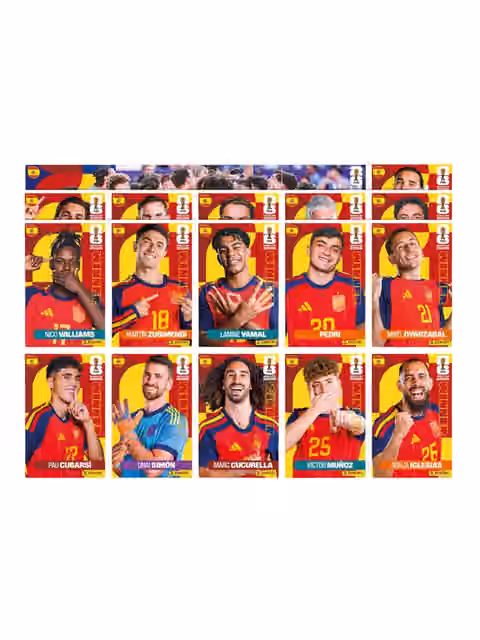2026 Panini FIFA Word Cup Sticker Winner Poster - Complete Set view 4
