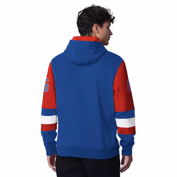 New York Rangers Starter End Zone NHL Hoodie view 2