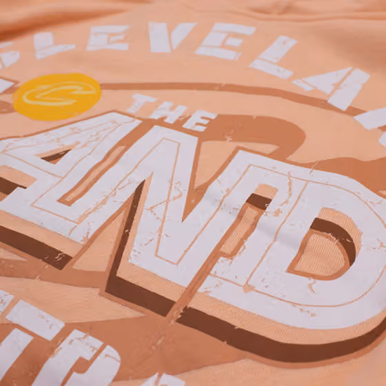 Cleveland Cavaliers 2026 NBA City Edition 2025/26 Hoodie Orange view 3