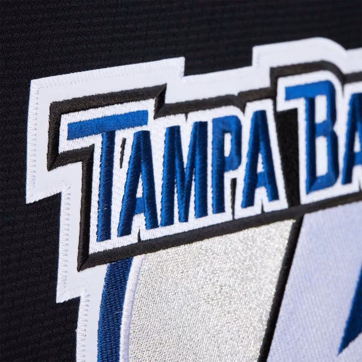 Steven Stamkos #91 Tampa Bay Lightning 2008-09 Premium Power Play NHL Jersey Black view 5