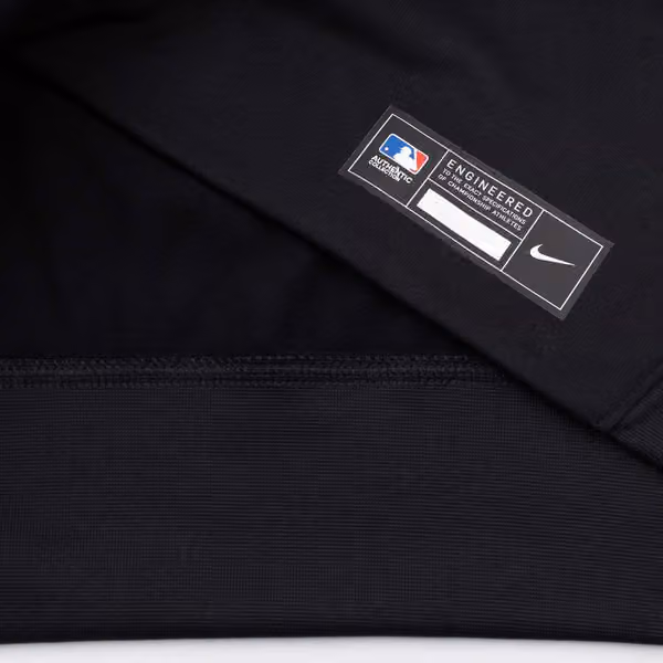 Tampa Bay Rays 2025 City Connect MLB Authentic Therma Hoodie Black view 5