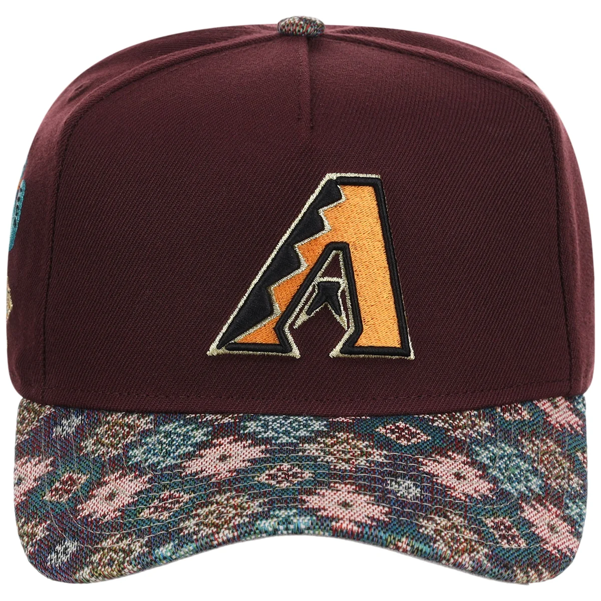 Arizona Diamondbacks - Arizona Aztec New Era 9FORTY A-Frame - 'A' Logo detail view