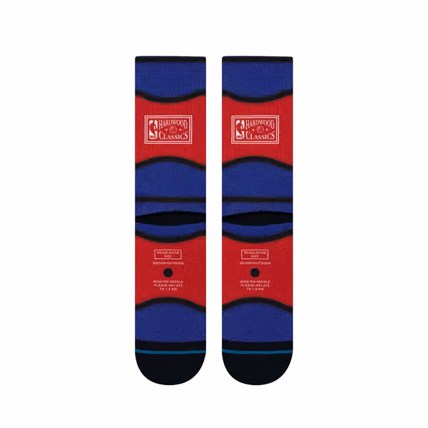 Philadelphia 76ers Classic Mini Ball Stance Crew Socks view 3