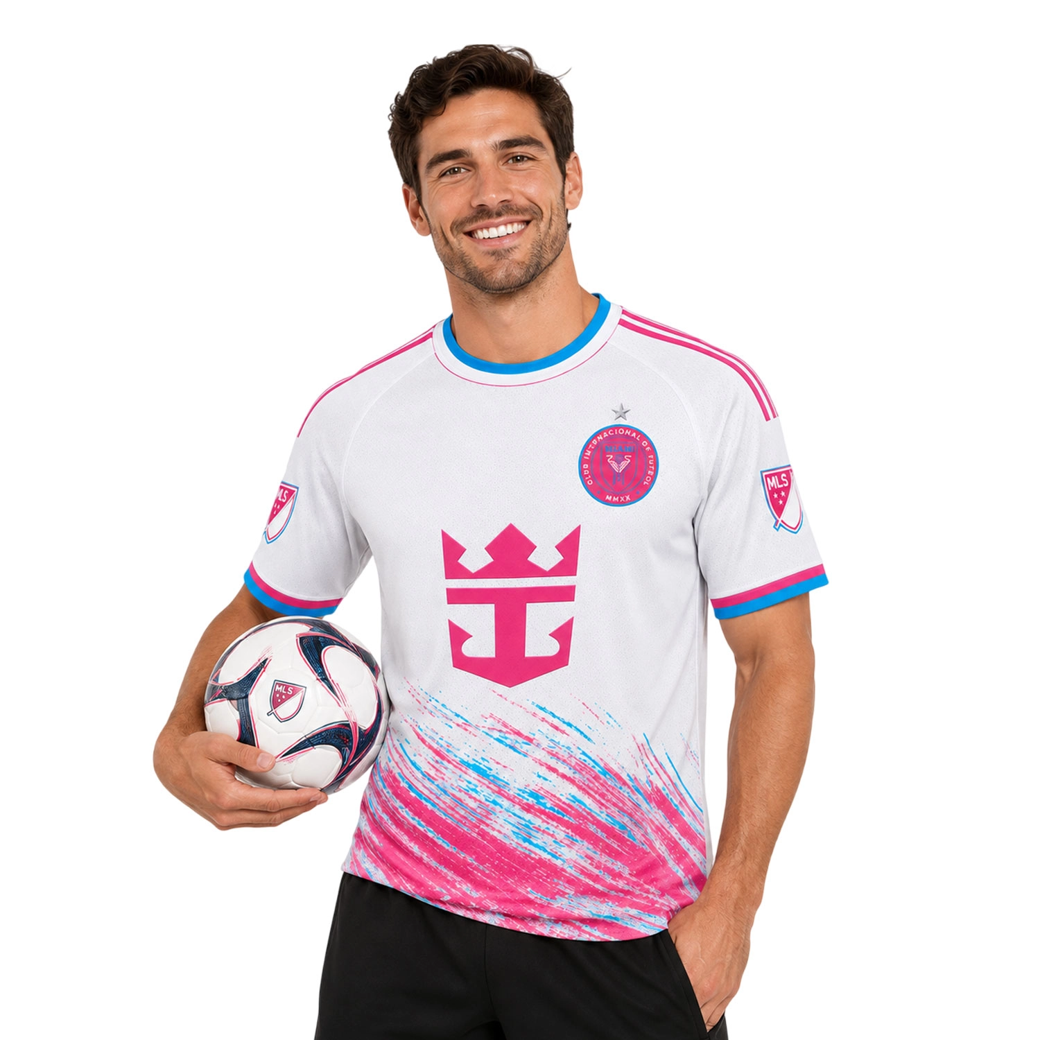 IMCF Jersey – Dynamic Pink Aqua Edition