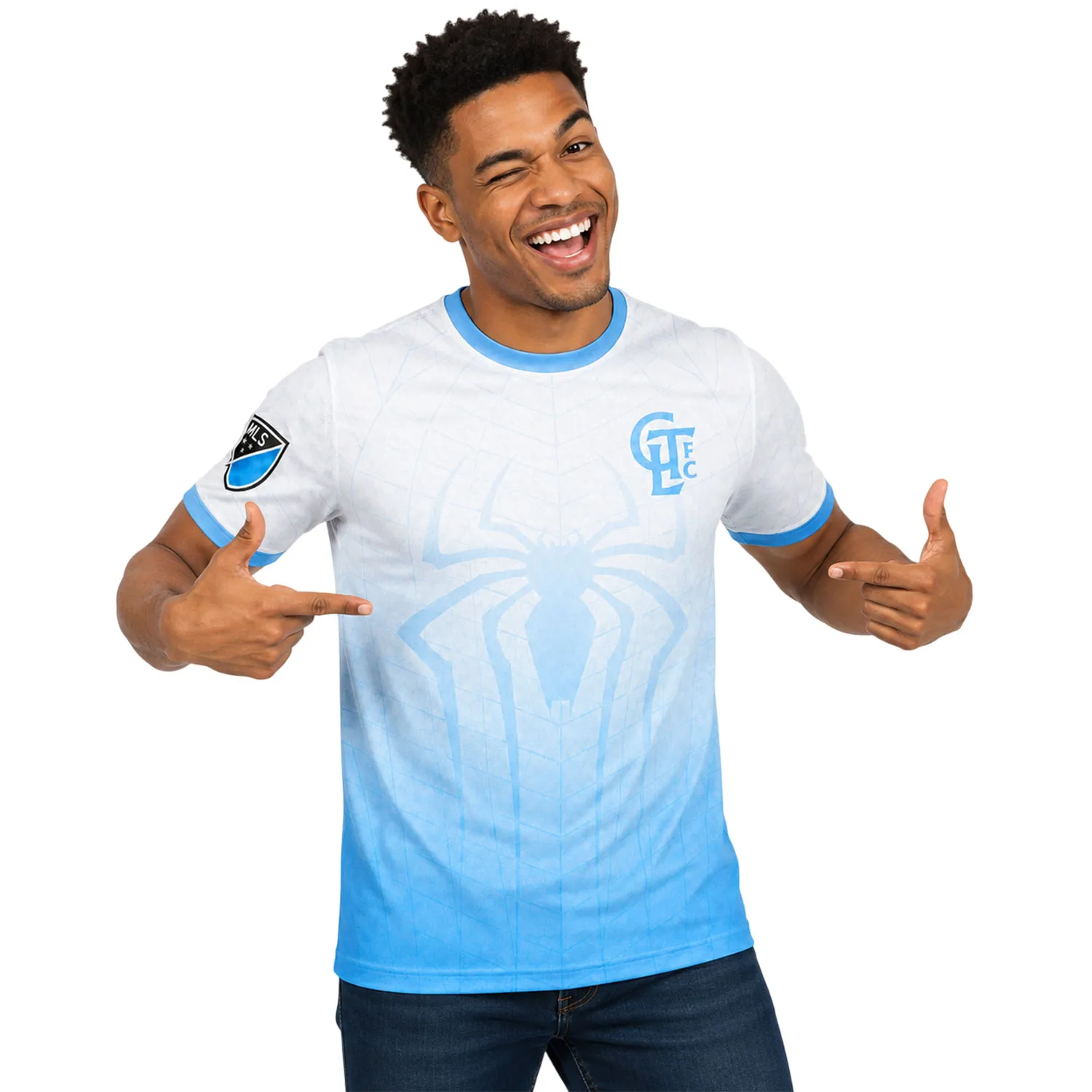 Charlotte FC Spider-Man Jersey – Bold Custom Kit