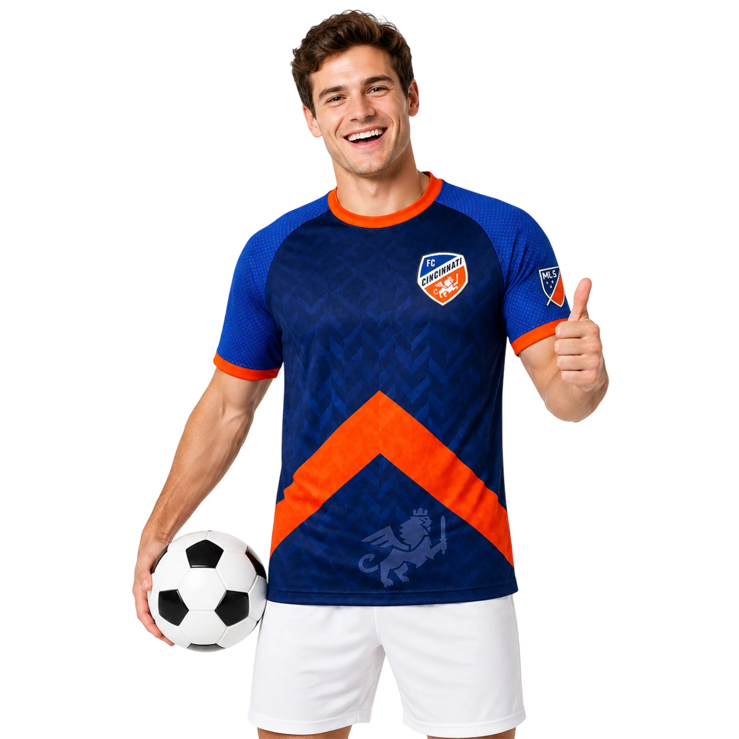 FC Cincinnati Custom Jersey – Captivating Orange Design