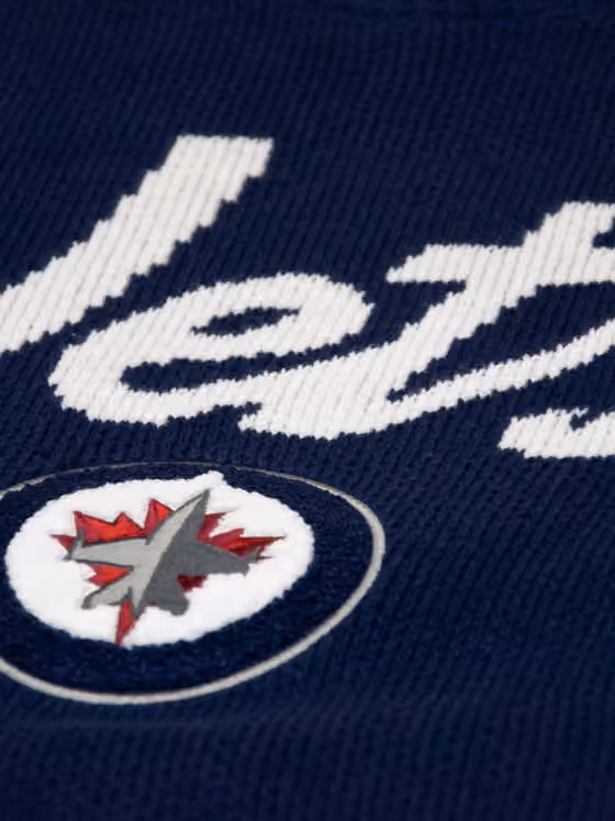 Winnipeg Jets NHL Head Coach Sweater Navy view 4