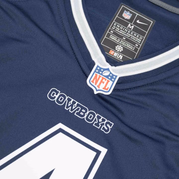 Dak Prescott #4 Dallas Cowboys Nike Game NFL Jersey Navy (WOMEN'S) view 6