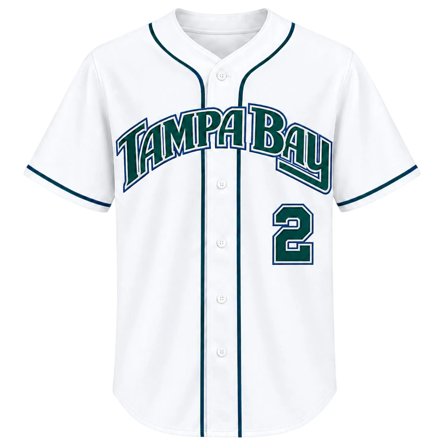 Rays Home Jersey History Yandy Diaz Bold Fan Wear