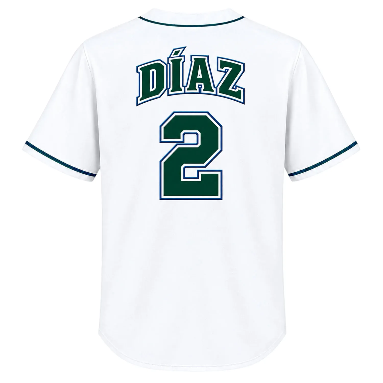 Rays Home Jersey History Yandy Diaz Bold Fan Wear