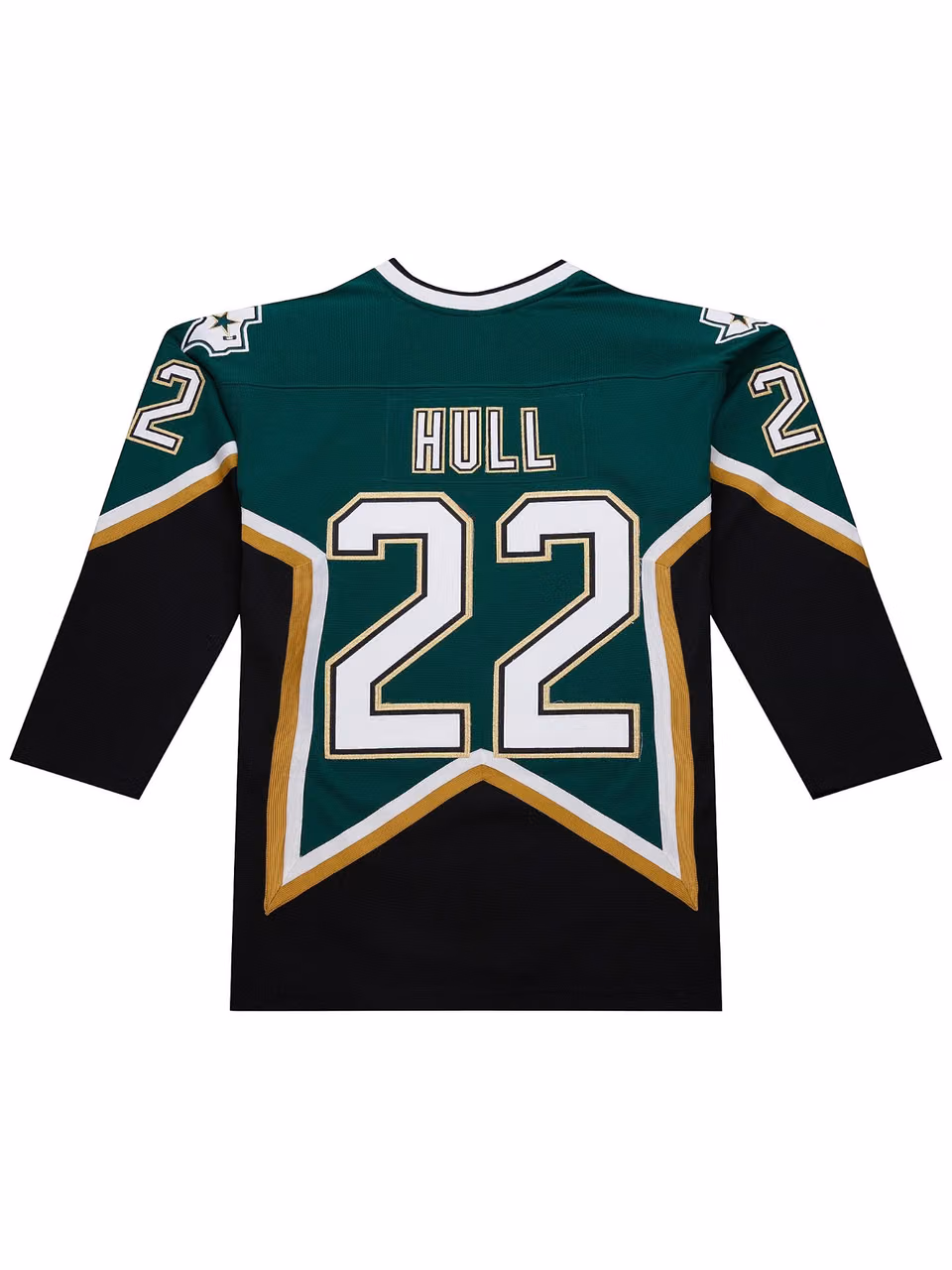 Brett Hull #22 Dallas Stars 1998-99 Premium Power Play NHL Jersey Green view 1